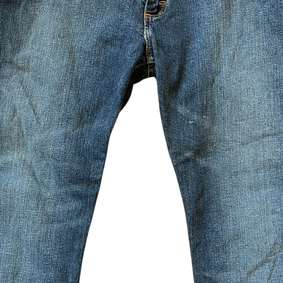 Vans Custom Made For You Straight Leg Jeans Medium Blue 99% Cotton Skater 36x34 - Picture 10 of 16